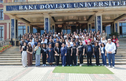 BDU-nun Biologiya fakültəsinin tələbələri Qubada çöl-tədris təcrübəsində