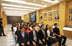 BDU-da “Ulu Öndər Heydər Əliyevin siyasi irsi və dövlətçilik baxışları” layihəsi çərçivəsində növbəti görüş