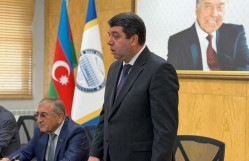 Milli Məclisin komitə sədri Tahir Rzayev BDU-da “Heydər Əliyev mühazirələri”nin qonağı olub