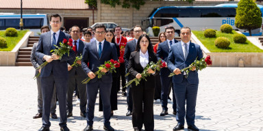"Tarixin izi ilə: yaddaşımız gələcəyimizdir” V gənclər düşərgəsinin açılışı olub