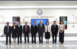 BDU-da Çin Xalq Respublikasının Anhui Universitetinin nümayəndə heyəti ilə görüş