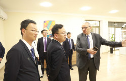 BDU-da Çin Xalq Respublikasının Anhui Universitetinin nümayəndə heyəti ilə görüş