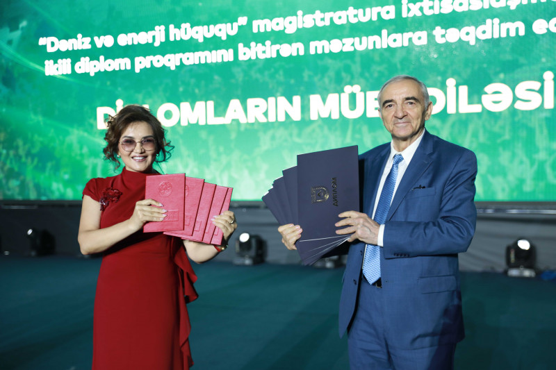 BDU və Əl-Fərabi adına Qazax Milli Universitetinin birgə ikili diplom proqramı üzrə magistrantların dissertasiya müdafiəsi keçirilib