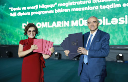 BDU və Əl-Fərabi adına Qazax Milli Universitetinin birgə ikili diplom proqramı üzrə magistrantların dissertasiya müdafiəsi keçirilib