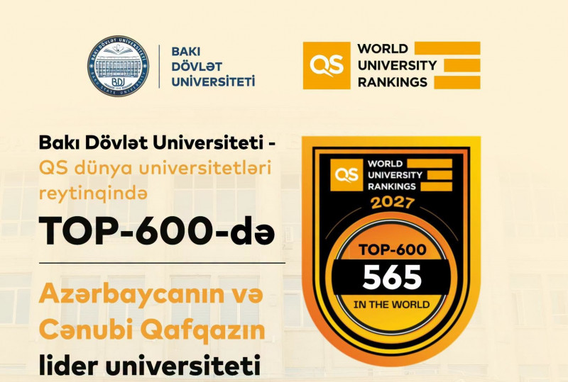 BDU TARİXİ NAİLİYYƏT QAZANDI