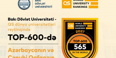 BDU TARİXİ NAİLİYYƏT QAZANDI