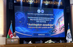 BDU-da “Asılılıqdan azadlığa” mövzusunda elmi-praktik seminar