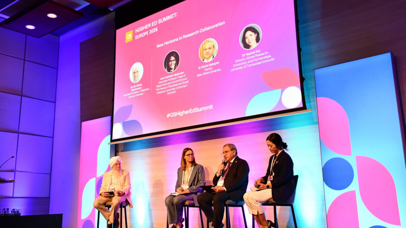 BDU-nun rektoru “QS Higher Ed Summit: Europe 2026”da panel sessiyada çıxış edib