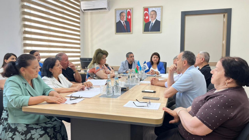 DİSSERTASİYA İŞİNİN İLKİN MÜZAKİRƏSİ KEÇİRİLİB