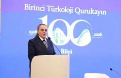 Birinci Türkoloji Qurultayın 100 illiyinə həsr olunmuş Beynəlxalq elmi konfransın açılış mərasimi