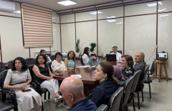 İkili diplom proqramı çərçivəsində magistrantın dissertasiya müdafiəsi olub