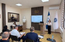 Kimya fakültəsində bakalavriatura səviyyəsi üzrə buraxılış işlərinin müdafiəsinə başlanılmışdır