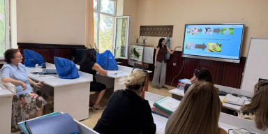 Biologiya fakültəsində pedaqoji təcrübənin hesabatı keçirilib