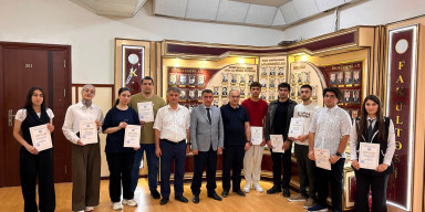 Kimya fənni üzrə IV Respublika Olimpiadasının qalibləri mükafatlandırıldı
