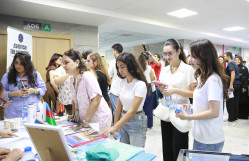 BDU DİM-in təşkilatçılığı ilə ali təhsil müəssisələrinin sərgisində təmsil olunur