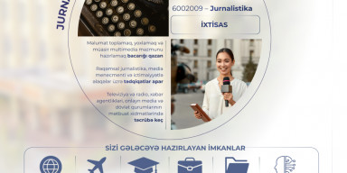 BDU-nun Jurnalistika fakültəsinə qəbul olmaq istəyənlərin diqqətinə!