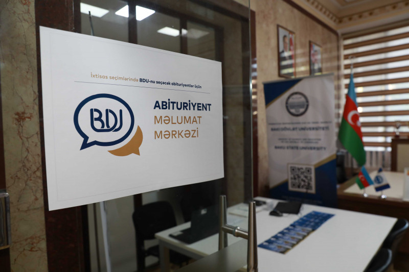 BDU-da Abituriyent Məlumat Mərkəzi uğurla fəaliyyət göstərir