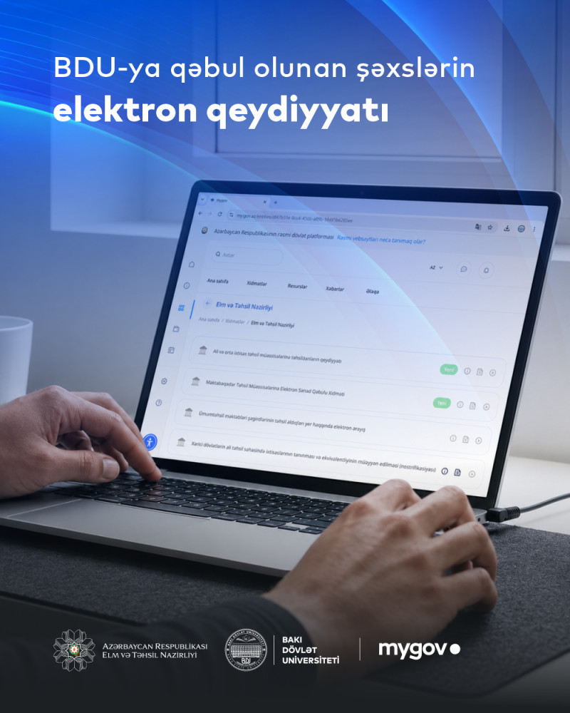 BDU-ya qəbul olunanların nəzərinə!