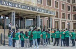 “GeoCamp” Tələbə yay düşərgəsində gecə müşahidəsi və “Kvest” oyunu keçirilib