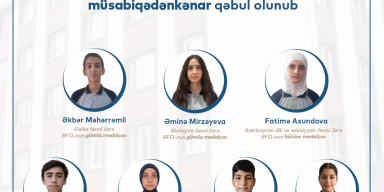 RFO və RFM-də yüksək nəticə göstərən 7 şagird BDU-nun nəzdində “Gənc istedadlar” liseyinə müsabiqədənkənar qəbul olunub
