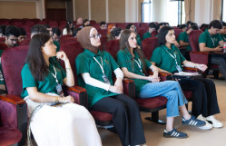 “GeoCamp” Tələbə yay düşərgəsində Dövlət Ekoloji Təhlükəsizlik Xidmətinin rəisi Hikmət Əlizadə ilə görüş