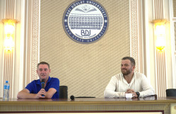 BDU-nun həmtəşkilatçılığı ilə keçirilən "GeoCamp" Tələbə yay düşərgəsinin təlim sessiyaları