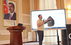 BDU-nun həmtəşkilatçılığı ilə keçirilən "GeoCamp" Tələbə yay düşərgəsinin təlim sessiyaları