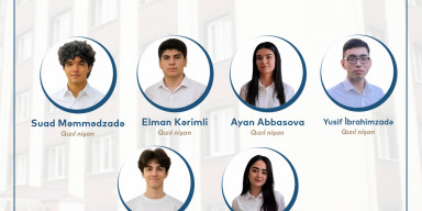 BDU-nun nəzdində “Gənc istedadlar” liseyinin 6 şagirdi qızıl və gümüş nişana layiq görülüb