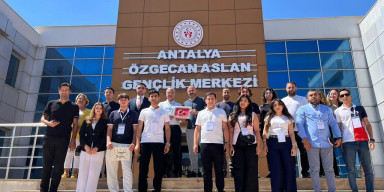 BDU-nun əməkdaşı və TGT sədri Antalyada “Gənclərin Dəyişimi Proqramı”nda
