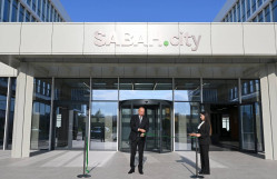 Prezident İlham Əliyev “SABAH.city” innovasiya şəhərciyinin birinci mərhələsinin açılışında iştirak edib