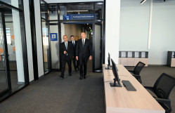 Prezident İlham Əliyev “SABAH.city” innovasiya şəhərciyinin birinci mərhələsinin açılışında iştirak edib