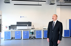 Prezident İlham Əliyev “SABAH.city” innovasiya şəhərciyinin birinci mərhələsinin açılışında iştirak edib