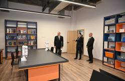 Prezident İlham Əliyev “SABAH.city” innovasiya şəhərciyinin birinci mərhələsinin açılışında iştirak edib