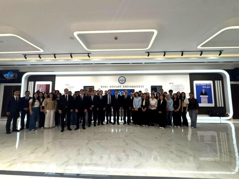 BDU-da “Suveren Azərbaycan - qürurumuz, Zəfərimiz” mövzusunda tələbələrlə görüş