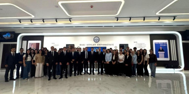 BDU-da “Suveren Azərbaycan - qürurumuz, Zəfərimiz” mövzusunda tələbələrlə görüş