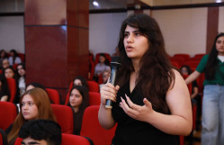 İsrailin Kaye Akademik Təhsil Kollecinin layihə rəhbəri BDU tələbələrinə mühazirə deyib