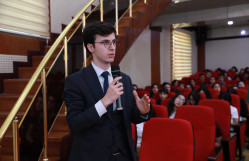 İsrailin Kaye Akademik Təhsil Kollecinin layihə rəhbəri BDU tələbələrinə mühazirə deyib