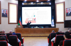 İsrailin Kaye Akademik Təhsil Kollecinin layihə rəhbəri BDU tələbələrinə mühazirə deyib