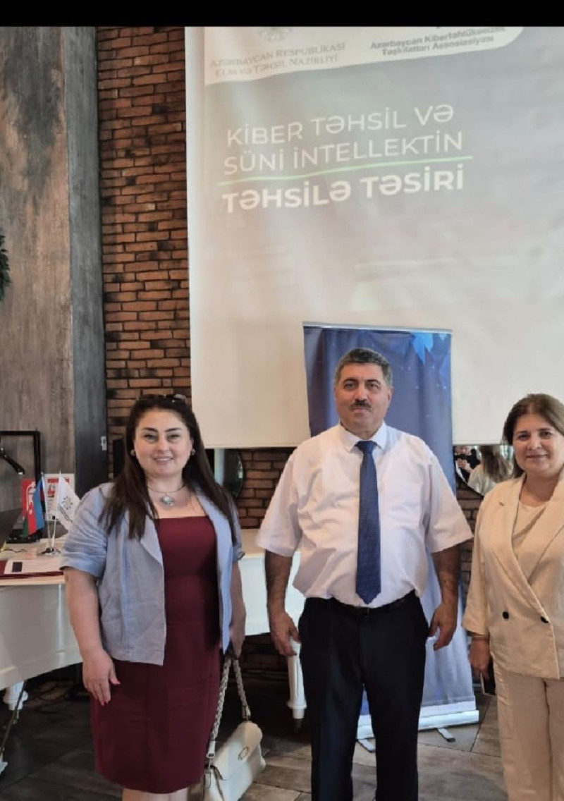 Azərbaycan Kibertəhlükəsizlik Təşkilatları Assosiasiyası Ağşəhər Biznes mərkəzinin “Kibertəhsil və süni intellekt” mövzusunda tədbiri keçirilmişdir.