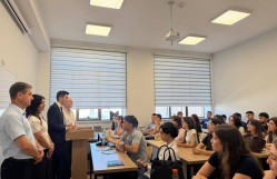 Bilik Günü münasibətilə fakültəmizdə yeni qəbul olunmuş I kurs tələbələri ilə görüş keçirilib