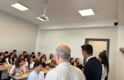 Bilik Günü münasibətilə fakültəmizdə yeni qəbul olunmuş I kurs tələbələri ilə görüş keçirilib
