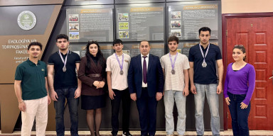 Tələbələrimiz Bakı Marafonunda aktiv iştirak ediblər