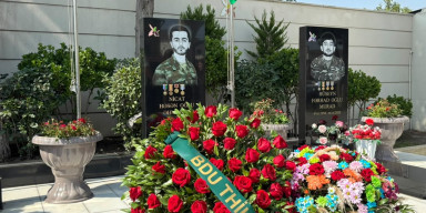 BDU-nun şəhid məzunu Nicat Əhmədovun məzarı ziyarət olunub
