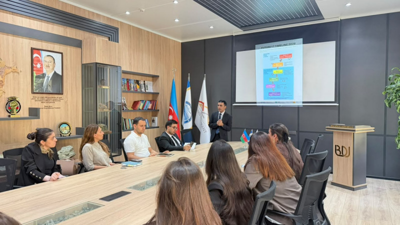 BDU-da "FUTURE17 Challenge" proqramının mentorları ilə ilkin görüş keçirilib