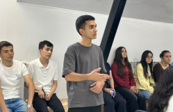 Birinci kurs tələbələri ilə görüş keçirilib