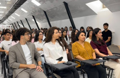 Birinci kurs tələbələri ilə görüş keçirilib