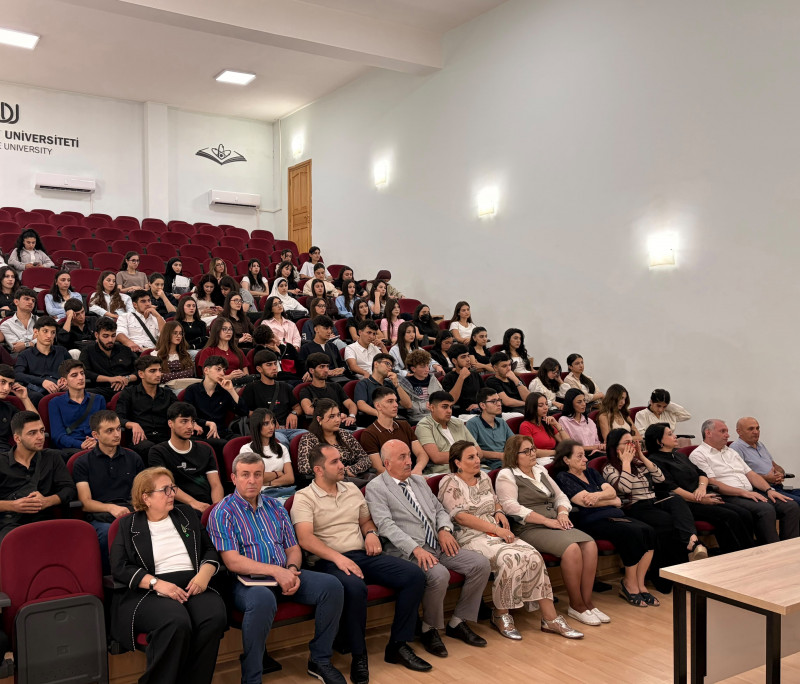 Bakı Dövlət Universitetinin Coğrafiya fakültəsində “Qəhrəmanlıqdan Zəfərə” adlı tədbir keçirilib