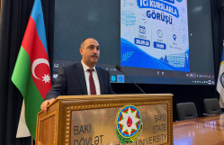 Fizika fakültəsində I kurslarla görüş keçirilib