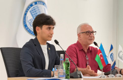Tanınmış jurnalist, səyyah Azər Qərib BDU tələbələri ilə görüşüb