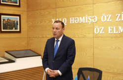 BDU-da “Diplomatiya saatı”: XİN-in Yaxın Şərq və Afrika üzrə Baş İdarəsinin rəisi Elməddin Mehdiyevlə görüş